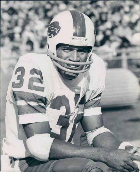 1975 O.J. Simpson Buffalo Bills "The Sporting News Collection Archives" Original Type 1 8" x 10" Photo (Sporting News Collection Hologram/MEARS Type 1 Photo LOA)