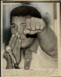 1964-76 Muhammad Ali / Cassius Clay The Chicago Sun Times Archives Original Photos (Chicago Sun Times Hologram/MEARS Photo LOA) - Lot of 12