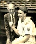 1944-49 Connie Mack Philadelphia Athletics The Sporting News Collection Archives Original Photo (Sporting News Collection Hologram/MEARS Photo LOA) - Lot of 10