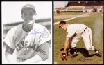 1950s Ray Boone Signed Photo - Lot of 6 - JSA 