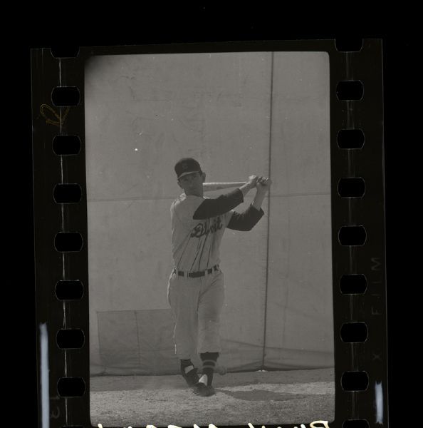 1958 Billy Martin Detroit Tigers Original Acetate File Negative (Chicago Sun Times Hologram/MEARS Auction LOA) - Lot of 11