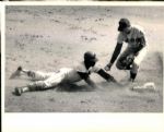 1966-77 Lou Brock St. Louis Cardinals "The Sporting News Collection Archives" Original Photos (Sporting News Collection Hologram/MEARS Photo LOA) - Lot of 5