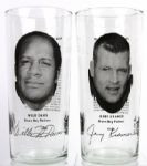 1970s Green Bay Packers Glasses - Set of 10 With Vince Lombardi & 2 Bart Starr