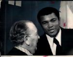1963-78 circa Muhammad Ali The Chicago Sun Times Archives Original Photos (Chicago Sun Times Archive Hologram/MEARS Photo LOA) - Lot of 12