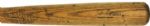 1946-48 Al Lopez H&B Louisville Slugger Professional Model Game Used Bat (1 of 1) Pittsburgh  Pirates - Cleveland Indians (MEARS A5.5) 