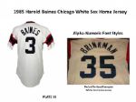 1985 Harold Baines Chicago White Sox Game Worn Home Jersey (MEARS A10)