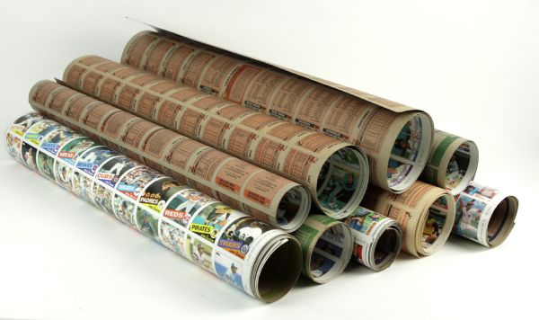 1979 - 85 Topps Lot of 11 Uncut Sheets 
