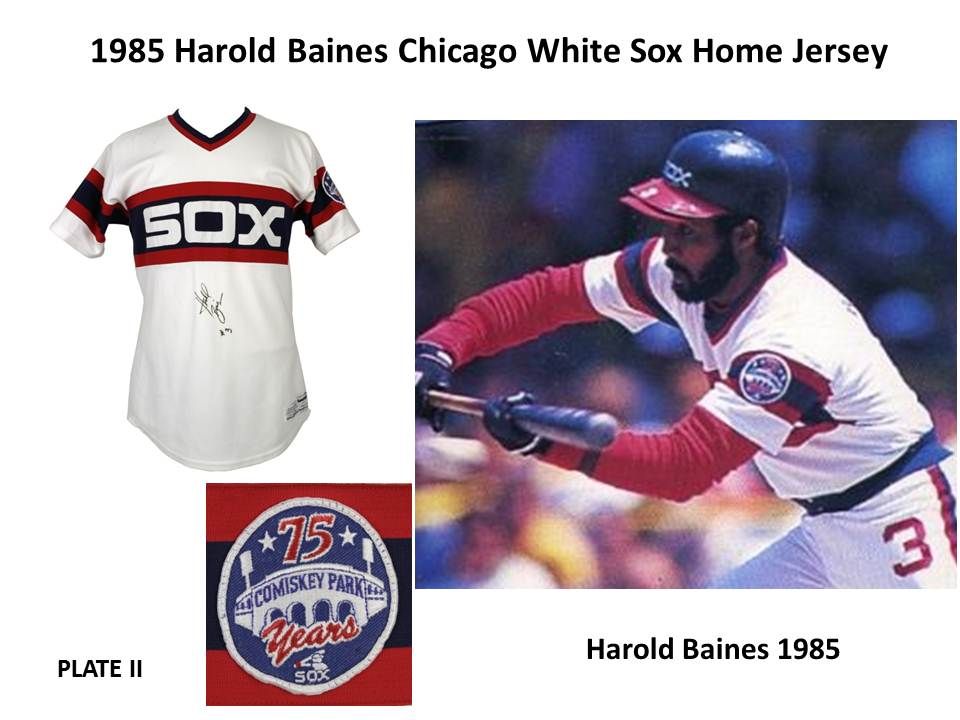 Lot Detail - 1985 Harold Baines Chicago White Sox Game Worn Home Jersey  (MEARS A10)