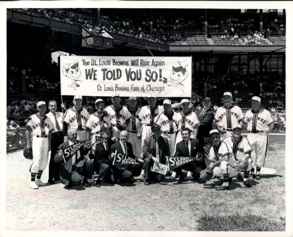 1960s St. Louis Browns "The Sporting News Collection Archives" Original Photo (Sporting News Collection Hologram/MEARS Photo LOA)