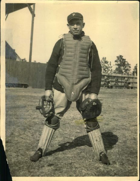1910-14 circa Pat Moran Philadelphia Phillies Charles Conlon "TSN Collection Archives" Original 6.5" x 8.5" Generation 1 Photo (Sporting News Collection Hologram/MEARS Photo LOA)