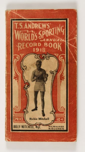 1918 T.S Andrews World Sporting Annual Record Book