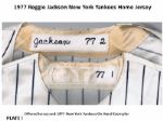 1977 Reggie Jackson New York Yankees Game Worn Home Jersey (MEARS A9)