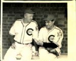 1929-39 Gabby Hartnett Chicago Cubs The Chicago Sun Times Archives Original Photos (Chicago Sun Times Hologram/MEARS Photo LOA) - Lot of 6