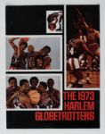 1970-71 Philadelphia 76ers 8x10 Photo + 1973 Harlem Globetrotters Yearbook