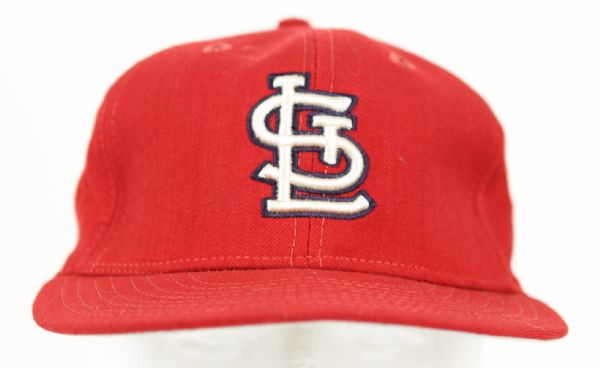 1970s St. Louis Cardinals New Era Game Hat - MEARS LOA