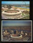 Baseball Stadium Postcards Collection (12)