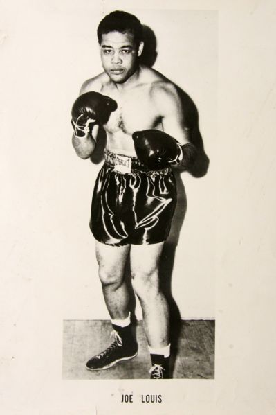 1940s Joe Louis Original 8x10 Photo