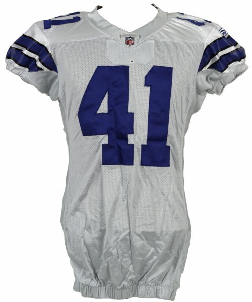 2007 Terrence Newman Dallas Cowboys Game Issued Home Jersey (MEARS Auction LOA) (Prova Group)