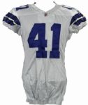 2007 Terrence Newman Dallas Cowboys Game Issued Home Jersey (MEARS Auction LOA) (Prova Group)