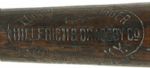 1920-21 Buck Herzog H&B Louisville Slugger Professional Model Game Used Side Written Bat - Chicago Cubs -  Giants - Reds -  Louisville -  Dead Ball Era  (MEARS A9) 