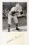 Charlie Grimm Milwaukee Braves Signed Photo - Lot of 5 - JSA