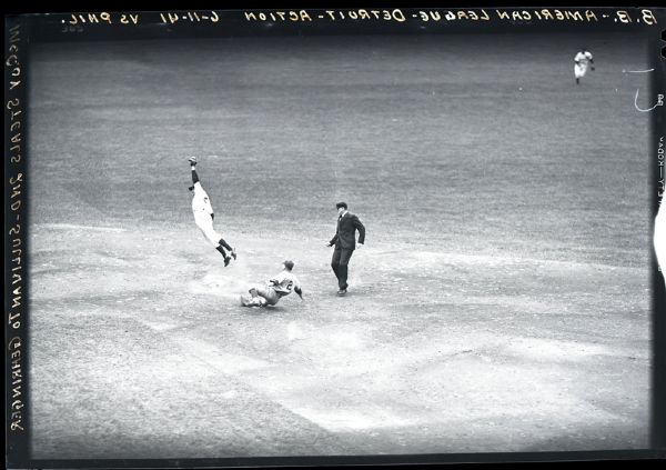 1939-44 Detroit Tigers Acetate File Negative (Chicago Sun Times Hologram/MEARS Auction LOA) - Lot of 15