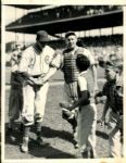 1929-39 Gabby Hartnett Chicago Cubs "The Chicago Sun Times Archives" Original Photos (Chicago Sun Times Hologram/MEARS Photo LOA) - Lot of 6