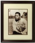 1958 Jim Brown Cleveland Browns Photo Display - 18 1/2" x 22 1/2"