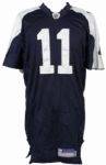 2005 Drew Bledsoe Dallas Cowboys Game Issued Alternate Home Jersey (MEARS Auction LOA) (Prova Group)