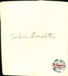 1883-1888 Cal Broughton TSN Original Illustration Artwork (Sporting News Collection Hologram/MEARS LOA) Unique, 1:1