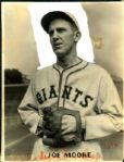1930-41 circa Jo Jo Moore New York Giants "The Sporting News Collection Archives" Original 7.5" x 9.5" Photo (Sporting News Collection Hologram/MEARS Photo LOA)