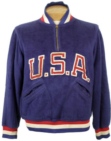 1960-64  Team USA Basketball Warmup Uniform - MEARS 