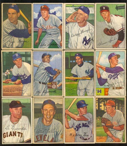 1952 Bowman Collection (237) Including Berra, Campanella & Snider