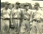 1937 Bill McKechnie Boston Bees "The Chicago Sun Times Archives" Original Photo (Chicago Sun Times Hologram/MEARS Photo LOA)
