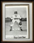 1960-62 Bubba Phillips Cleveland Indians Carling Black Bear Label Promotional 