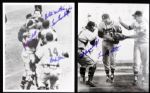 1950s Milwaukee Braves Signed Photo - Lot of 10 - JSA