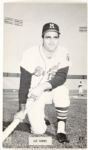 1960-65 circa Joe Torre Milwaukee Braves Postcards - Lot of 3 - One Signed - JSA