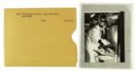 1964 Ray Nitschke Original Photo & Acetate Negative From 1971 Cleaning Out His Locker