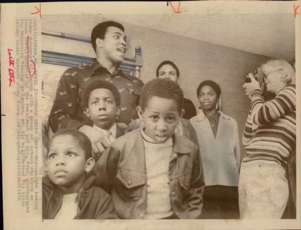 1962-78 circa Muhammad Ali "The Chicago Sun Times Archives" Original Photos (Chicago Sun Times Archive Hologram/MEARS Photo LOA) - Lot of 10