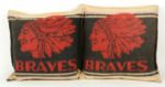 1953 Milwaukee Braves Inaugural Season Pillow - Lot of 2 