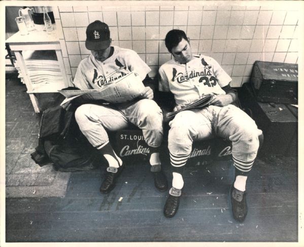 1968 Detroit Tigers St. Louis Cardinals World Series Original Photos (MEARS Photo LOA) - Lot of 9