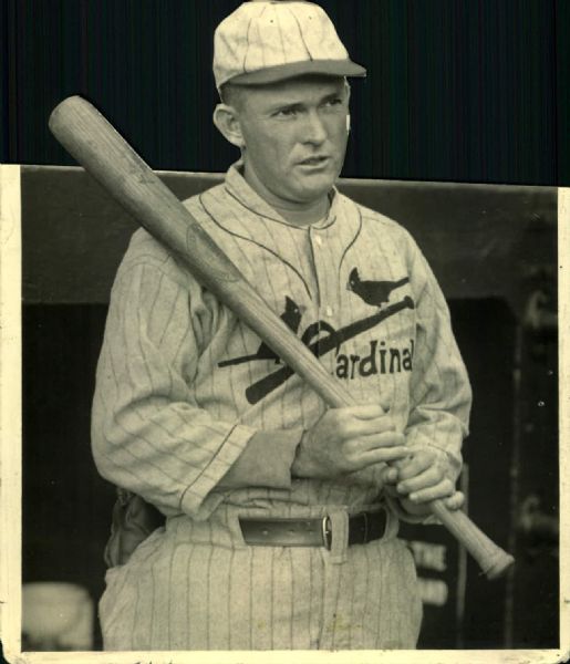 1915-25 circa Rogers Hornsby St. Louis Cardinals Charles Conlon "TSN Collection Archives" Original 6.5" x 7.5" Generation 1 Photo (Sporting News Collection Hologram/MEARS Photo LOA)