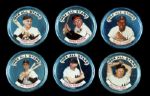 1964 Topps All Star Coins - Lot of 11 w/ Roberto Clemente Mickey Mantle Hank Aaron Willie Mays 