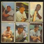 1953 Bowman Color Collection (129) Including Ten Hall of Famers