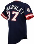 1976 Dennis Eckersley Cleveland Indians Game Worn Home Jersey (MEARS A10)