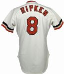 1985 Cal Ripken Jr. Baltimore Orioles Game Worn Jersey (MEARS A10) w/ provenance from team photographer