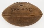 1960s circa Spalding Official J5-V Intercollegiate Used Football