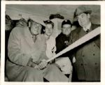 1945-48 circa Babe Ruth New York Yankees "The Sporting News Collection Archives" Original 8" x 10" Photo (Sporting News Collection Hologram/MEARS Photo LOA)