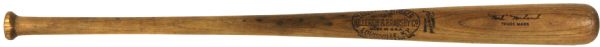 1931-33 "Nach" Nachand & Marty Hopkins H&B Louisville Slugger Professional Model Game Used Bat - St. Paul Saints AA (MEARS LOA)