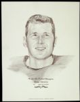 1967 Green Bay Packers Williams Print - Lot of 9 w/ Henry Jordan Forrest Gregg 